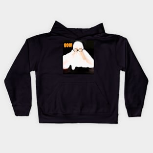 Funny ghost Kids Hoodie